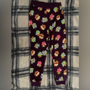 Wonder Nation Purple Cupcake Pajama Pants
